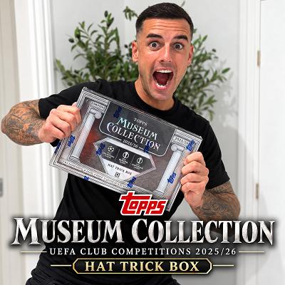 🥅Topps Museum UEFA Club Competitions 2025/26 Hat Trick Box🥅