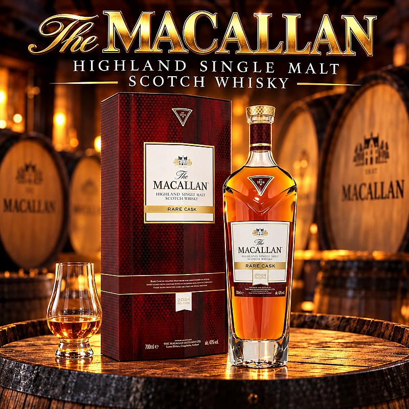 The Macallan Rare Cask (2024 Release) 70cl Whisky🥃