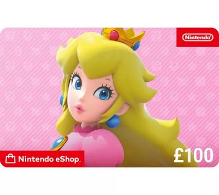 £100 Nintendo eShop Card £70 Alt)