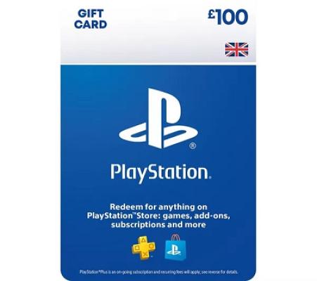 £100 PlayStation Store Gift Card (£70 Alt)