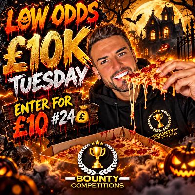 🔴 LOW ODDS £10K TUESDAY- ENTER FOR £10 #24💰 