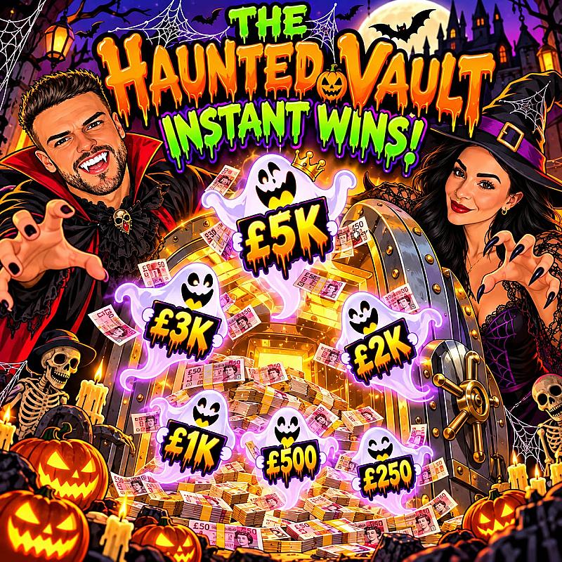 👻 The Haunted Vault Instant Wins👻