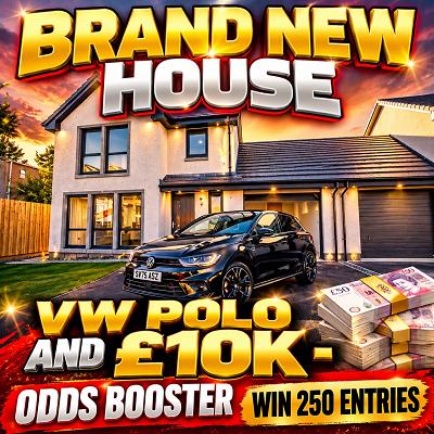 🔴WIN 250 ENTRIES INTO THE HOUSE COMP#2