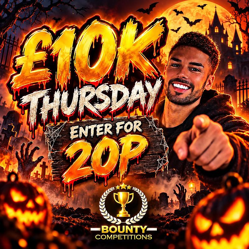🔴 £10K THURSDAY - ENTER FOR 20P #167💷