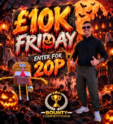 🔴 FRIDAY £10K - ENTER FOR 20P #168💷