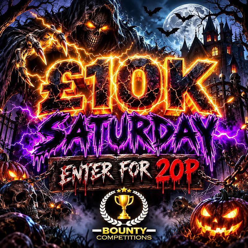 🔴 SATURDAY £10K - ENTER FOR 20P #169💷