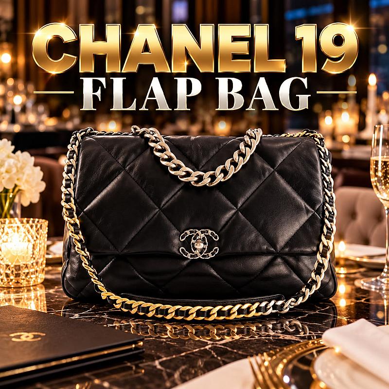 Chanel 19 Maxi Flap Bag 👜