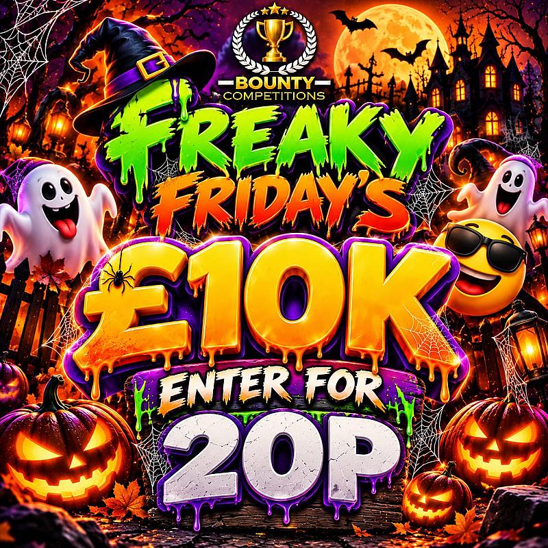 🔴FRIDAY £10K - ENTER FOR 20P #173💷