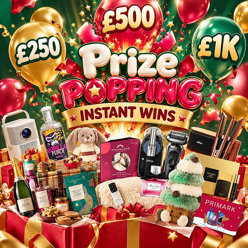 🎉 Prize Popping Instant Wins 🎉