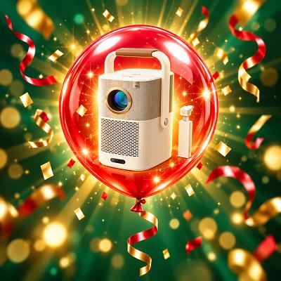 Yaber T2 Plus Portable Projector With JBL Speakers & Built in Battery (£340 Alt)