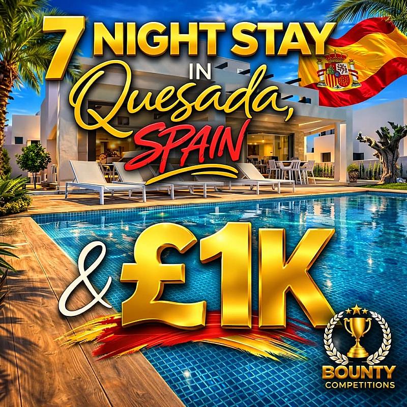 🌞 7 Night stay at Bounty Familia Casa in Spain & £1K Cash #5 🌞