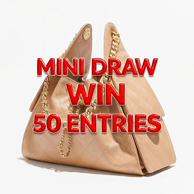 🔴Chanel Mini Draw - Win 50 Entries