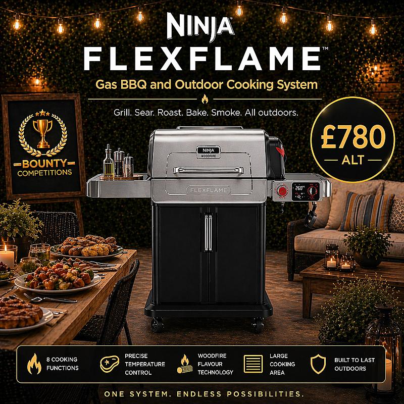 🔥Ninja FlexFlame Gas BBQ and Outdoor Cooking System🔥