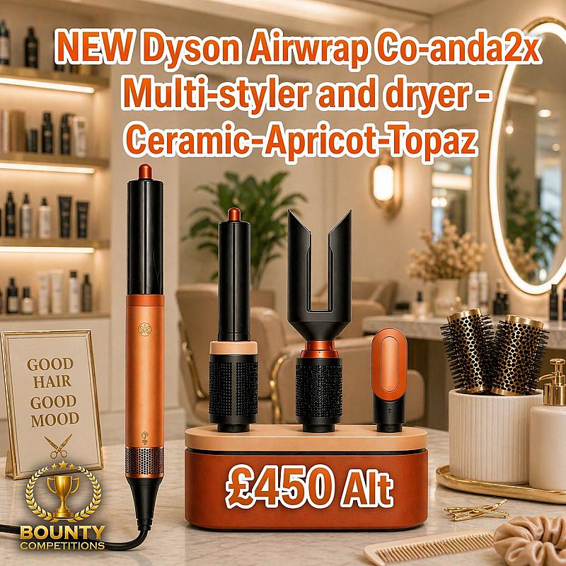 🧡 NEW Dyson Airwrap Co-anda2x Multi-styler and dryer - Ceramic-Apricot-Topaz 🧡