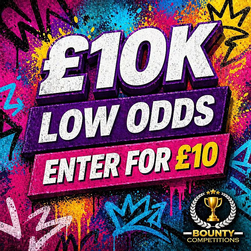 🔴LOW ODDS £10K - ENTER FOR £10 #7