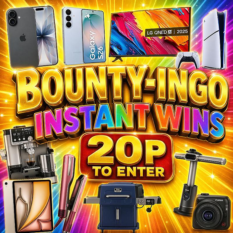 😮BOUNTY-INGO INSTANT WINS