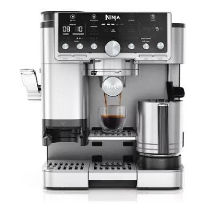 NINJA Luxe Cafe Pro Series ES701UK Bean to Cup Coffee Machine - Silver & Stainless Steel (£400 ALT)