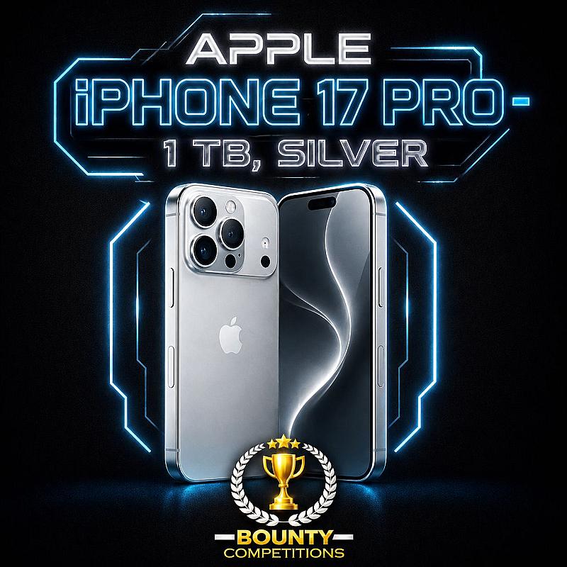 APPLE iPhone 17 Pro - 1 TB, Silver 🩶🩶