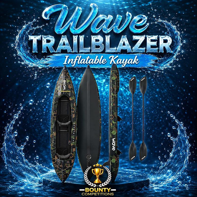 Wave Trailblazer Inflatable Kayak 🏄🏼‍♀️🏄🏼‍♂️