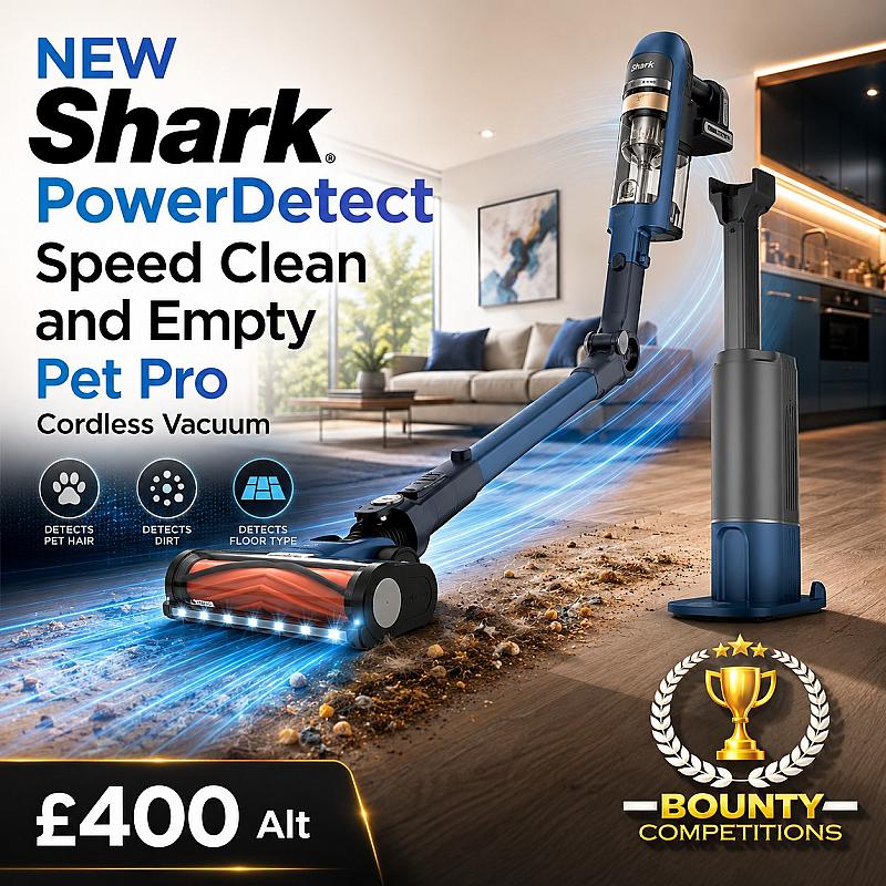 🧹 New Shark PowerDetect Speed Clean and Empty Pet Pro Cordless Vacuum 🧹