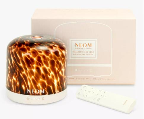NEOM Wellbeing London Luxe Tortoiseshell Glass Wellbeing Pod, Tortoiseshell (£100 ALT)
