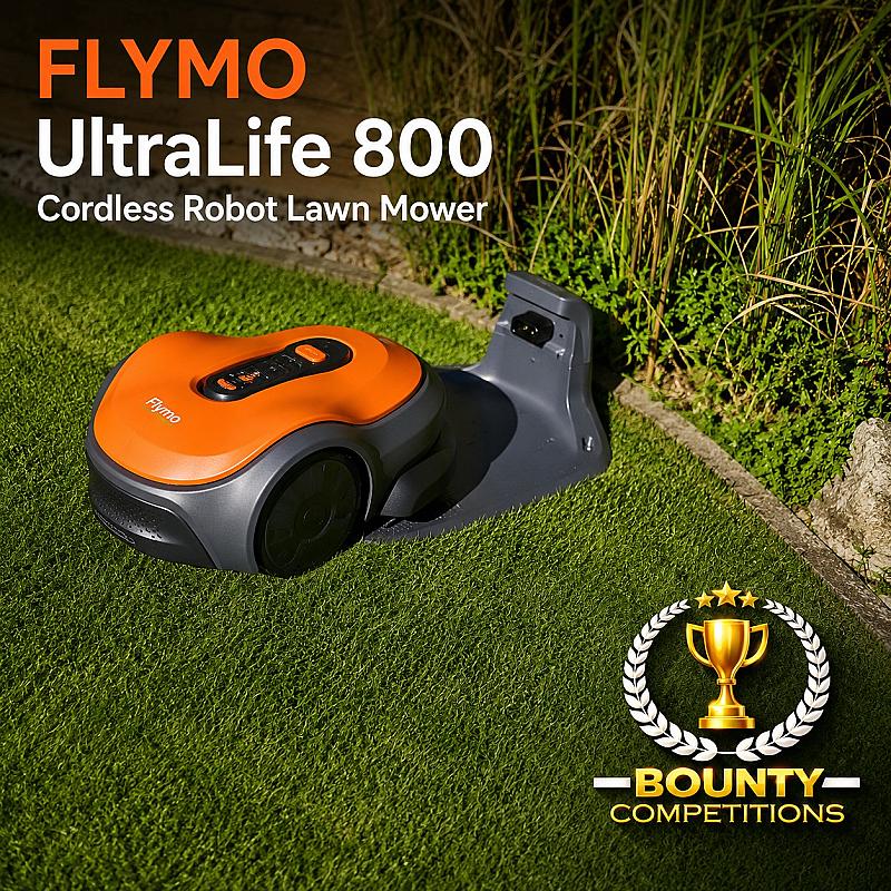 ✂️ FLYMO UltraLife 800 Cordless Robot Lawn Mower ✂️