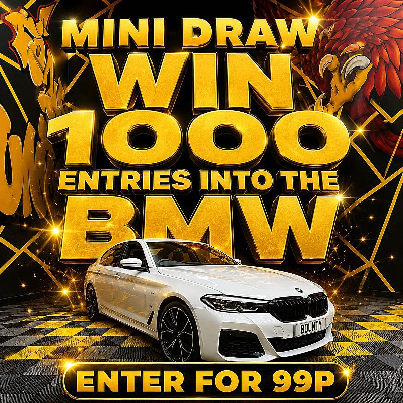 🔴MINI DRAW - WIN 1000 ENTRIES INTO THE BMW #3