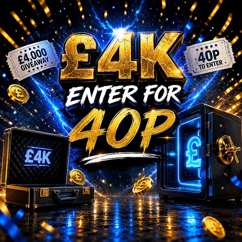 £4K ENTER FOR 40P