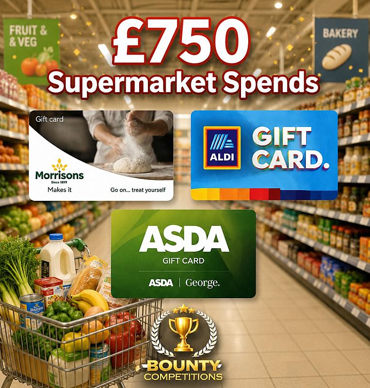 🛒 £750 Supermarket Spends 🛒