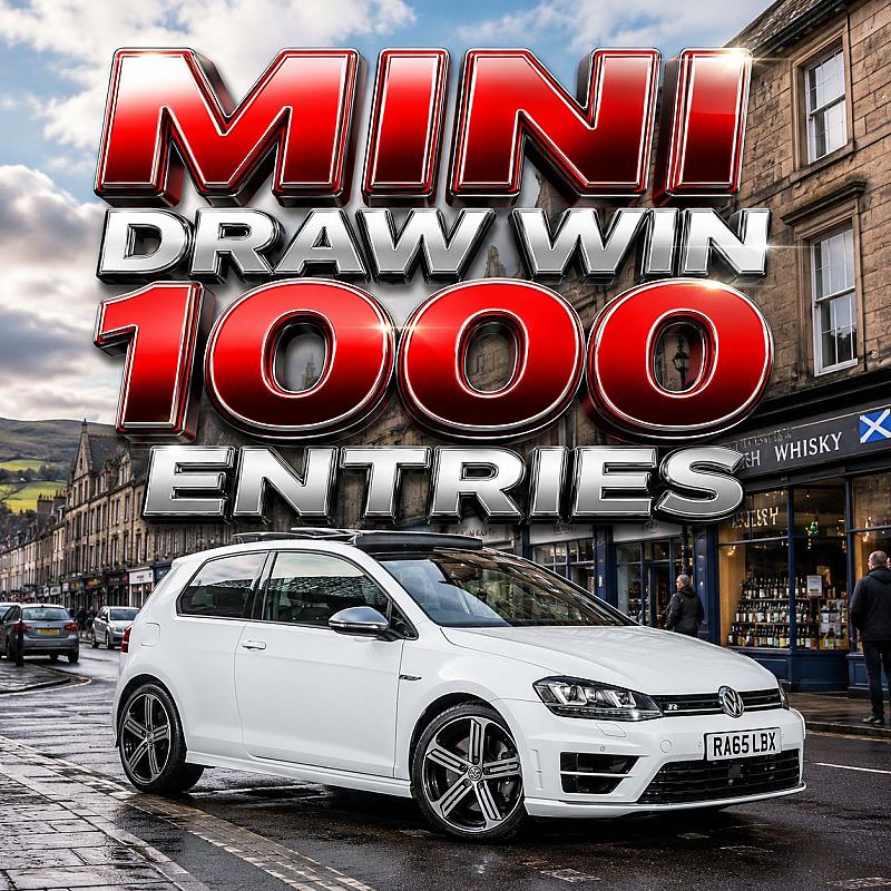🔴MINI DRAW - WIN 1000 ENTRIES INTO THE VW #2