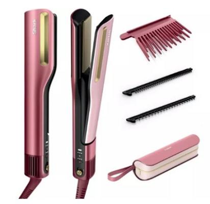 SHARK SilkiPro Straight HT401UKPK Hair Straightener & Dryer – Rose Petal (£180 alt)
