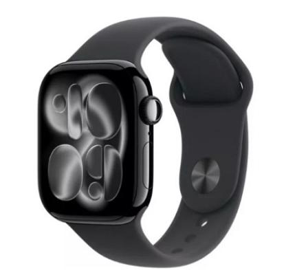 APPLE Watch Series 11 - 42 mm Jet Black Aluminium Case with Black Sport Band - S/M (£220 alt)