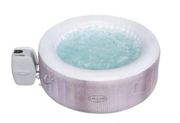 LAY-Z-SPA Cancun AirJet Inflatable Hot Tub - Grey (£250 alt) 