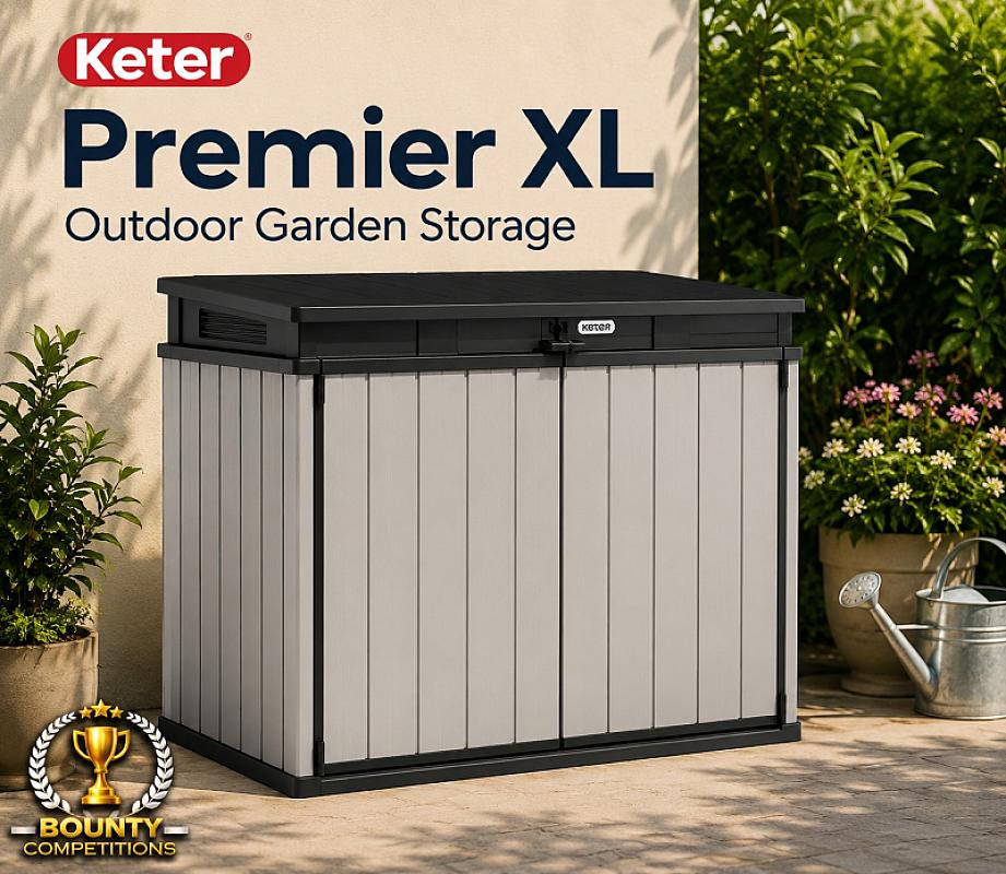 👩‍🌾 Keter Premier XL Outdoor Garden Storage 👩‍🌾