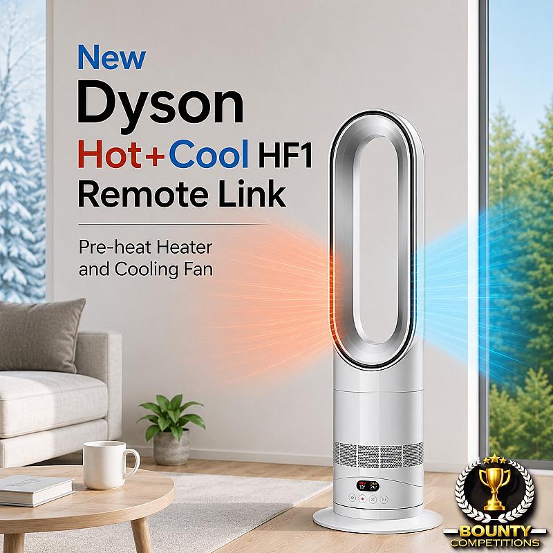 🪭 New Dyson Hot+Cool HF1 Remote Link Pre-heat Heater and Cooling Fan 🪭