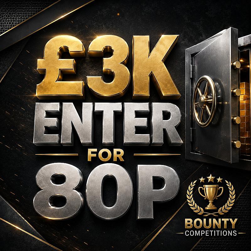 £3K ENTER FOR 80P😎