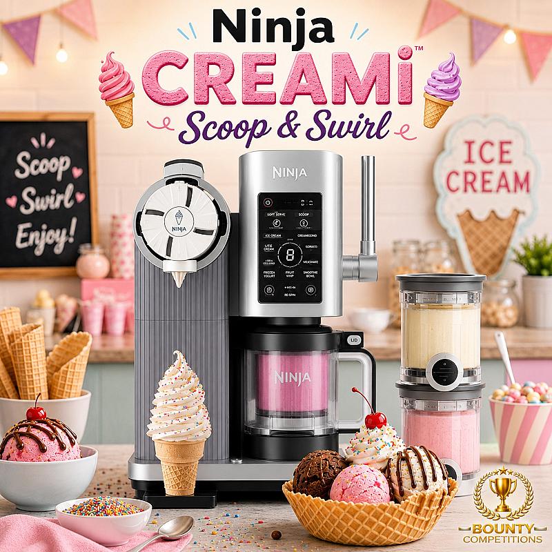 🍦 Ninja CREAMi Scoop & Swirl Machine 🍦