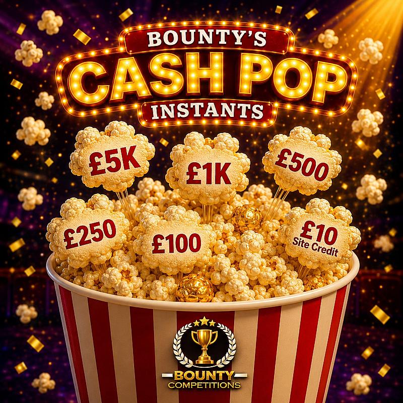 🍿 BOUNTYS CASH POP INSTANTS!🍿