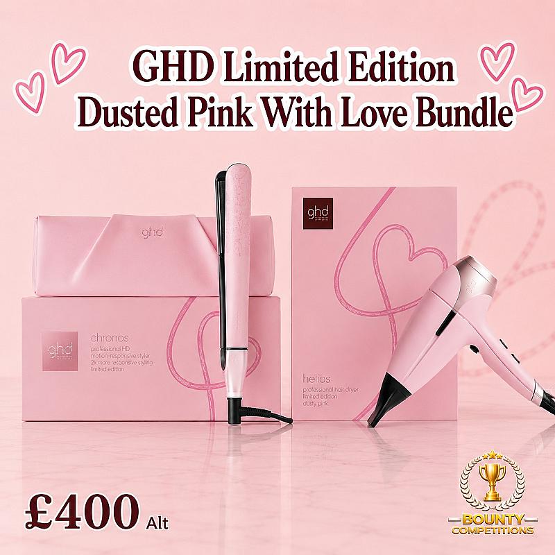 💗 GHD Limited Edition Dusted Pink With Love Bundle 💗