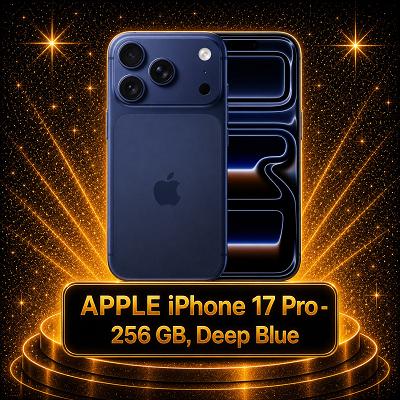 APPLE iPhone 17 Pro - 256 GB, Deep Blue (£950 ALT)