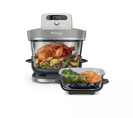 NINJA CRISPi Pro AS101UKLG 7-in-1 Glass Air Fryer – Bone £200 Alt)