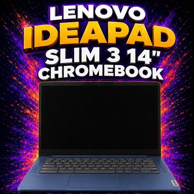 LENOVO IdeaPad Slim 3 14" Chromebook - MediaTek Kompanio 520, 128 GB  (£200 ALT)