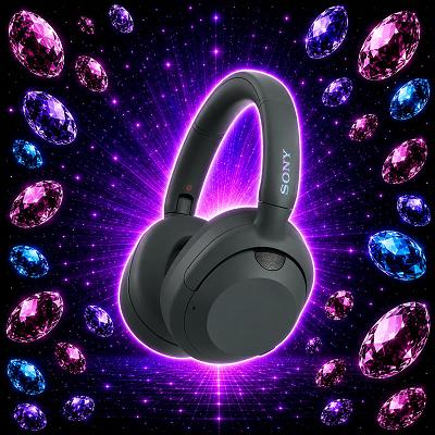 SONY ULT Wear Wireless Bluetooth Noise-Cancelling Headphones - Forest Gray (£80 Alt)