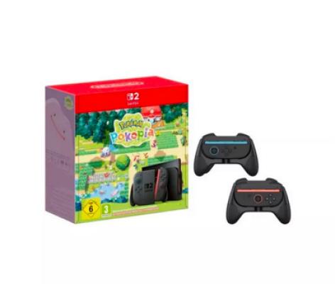 NINTENDO Switch 2 Pokemon Pokopia & NS2 Joy-Con 2 Grips Bundle  (£330 ALT)