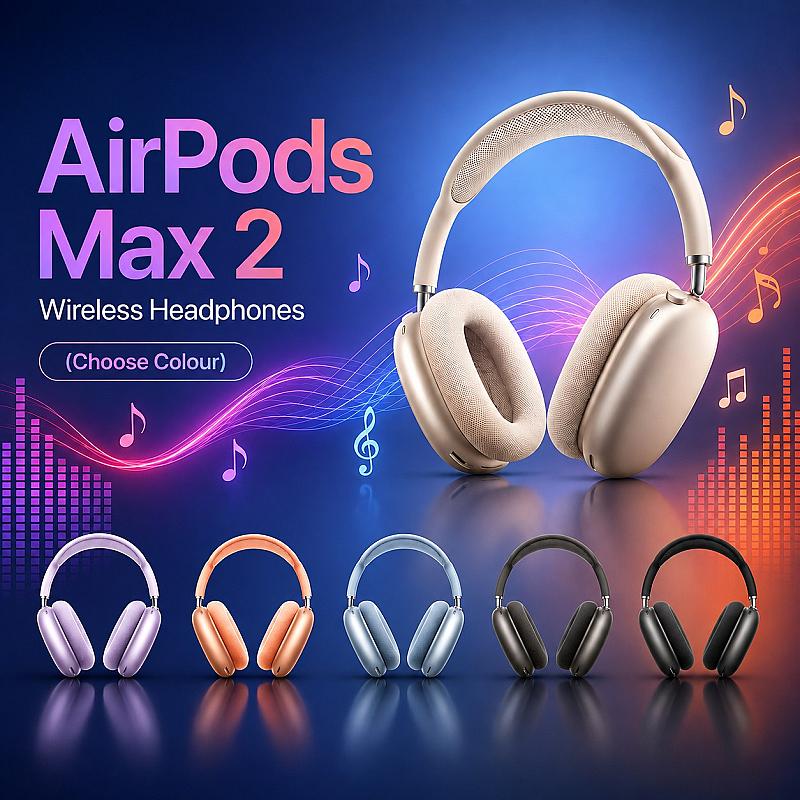 🎵 APPLE AirPods Max 2 Wireless Headphones (Choose Colour) 🎵