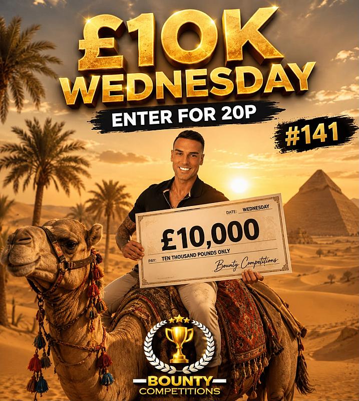 🔴£10K WEDNESDAY - ENTER FOR 20P #141 💷