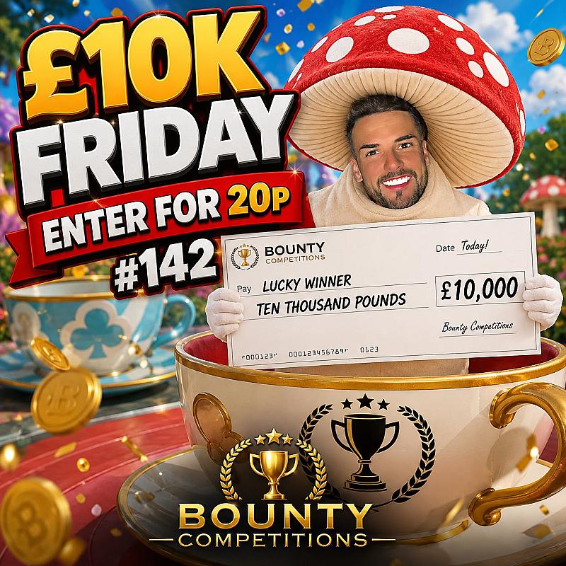 🔴£10K FRIDAY - ENTER FOR 20P #142 💷
