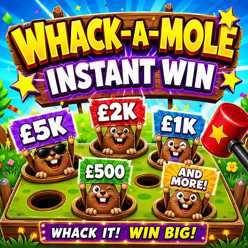 🔨Whack-A-Mole Instant Win 🔨