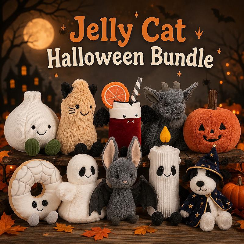 🦇🧛 Jelly Cat Halloween Bundle 🐈‍⬛👻