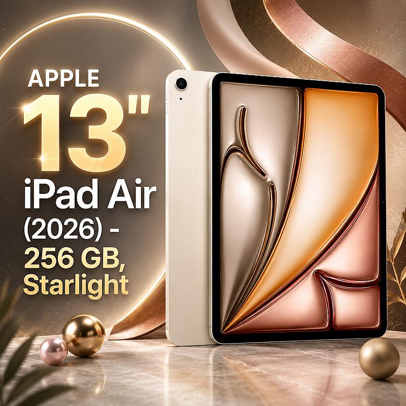 🍎 APPLE 13" iPad Air (2026) - 256 GB, Starlight 🍎